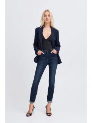 B.young Dżinsy - Slim fit - w kolorze granatowym rozmiar: 42. Niebieskie jeansy b.young, bez wzorów. Za 105.38 zł.