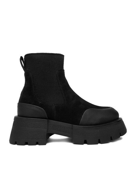 G-Star Raw Sztyblety CEO-WI16-525-05 Czarny. Czarne botki G-Star Raw, bez wzorów, ze skóry, bez obcasa, na płaskiej podeszwie, bez zapięcia. Za 439.99 zł.