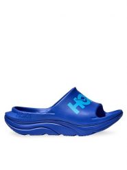 Hoka Klapki Ora Athletic 1155154 Niebieski. Niebieskie obuwie sportowe HOKA, z tworzywa sztucznego, bez zapięcia. Za 269.99 zł.
