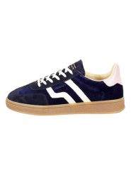 GANT Footwear Skórzane sneakersy "Cuzima" w kolorze granatowym rozmiar: 39. Niebieskie półbuty sznurowane GANT Footwear, bez wzorów, ze skóry, eleganckie, bez obcasa, bez zapięcia. Za 352.43 zł.