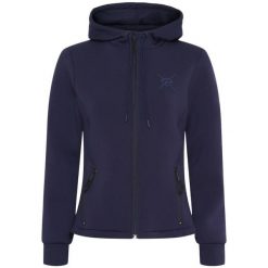 Bluza z kapturem z pełnym zamkiem błyskawicznym Catago Variana. Niebieskie bluzy CATAGO, bez wzorów, z polaru, z kapturem. Za 339.50 zł.