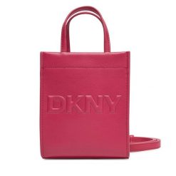 Torebka DKNY. Czerwone torebki klasyczne DKNY, bez wzorów, bez dodatków. Za 249.99 zł.
