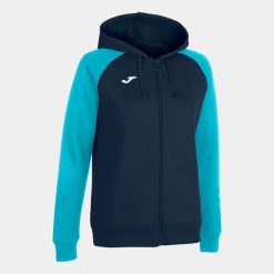 Bluza sportowa damska Joma Academy IV. Niebieskie bluzy Joma, s, bez wzorów, bez kaptura. Za 172.30 zł.