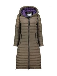 Geographical Norway Płaszcz zimowy "Azule" w kolorze khaki rozmiar: XXL. Brązowe płaszcze Geographical Norway, na zimę, xxl, bez wzorów, z puchu, bez kaptura. Za 284.15 zł.