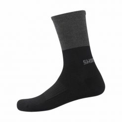 Wysokie skarpety wełniane Shimano Original. Szare skarpety Shimano, bez wzorów, z wełny. Za 88.95 zł.