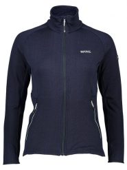 Regatta Kurtka polarowa "Malana" w kolorze granatowym rozmiar: 38. Niebieskie swetry Regatta, bez wzorów, z materiału, bez ramiączek. Za 114.17 zł.