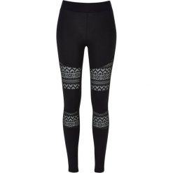 Legginsy Damskie Z Szydełkową Koronkową Wstawką. Czarne legginsy Urban Classics, xs, bez wzorów, z koronki. Za 100.99 zł.