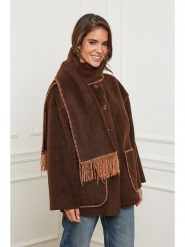 L'armoire de Suzette Płaszcz przejściowy w kolorze brązowym rozmiar: 38/40. Brązowe płaszcze L'armoire de Suzette, l, bez wzorów, bez kaptura. Za 226.77 zł.