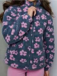 Bluza bomberka ze wzorem - wielobarwny. Bluzy Sinsay, l, bez wzorów, bez kaptura. Za 69.99 zł.