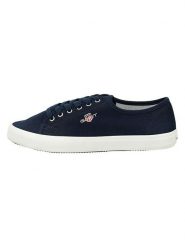 GANT Footwear Sneakersy "Pillox" w kolorze granatowym rozmiar: 39. Niebieskie trampki GANT Footwear, bez wzorów, bez zapięcia. Za 186.19 zł.