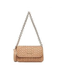 Nine West Torebka CEO-DAKOTA-I-LDA8006 Beżowy. Brązowe torebki klasyczne Nine West, bez wzorów, z materiału, bez dodatków. Za 229.99 zł.