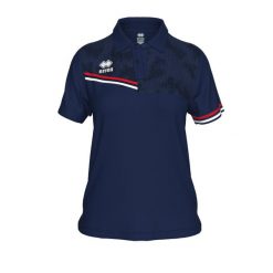 Polo Errea Eden. Niebieskie koszulki polo ERREA, na lato, s, bez wzorów, z bawełny, bez kołnierzyka, bez ramiączek. Za 216.50 zł.