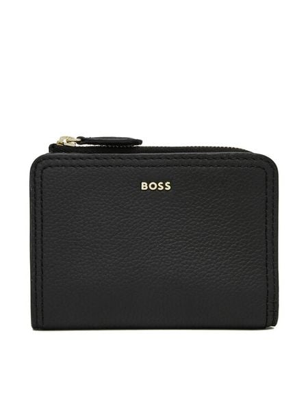 BOSS Portfel 50558032 Czarny. Czarne portfele Boss, bez wzorów, ze skóry. Za 449.99 zł.