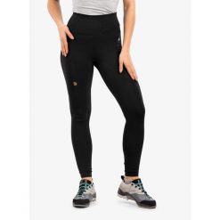 Legginsy damskie Fjallraven Abisko Tights. Czarne legginsy Fjällräven, xl, bez wzorów. Za 529.99 zł.