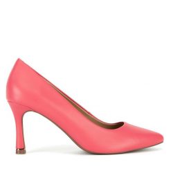 Szpilki Lasocki. Czerwone szpilki Lasocki, bez wzorów, bez obcasa, na szpilce, bez zapięcia. Za 229.99 zł.
