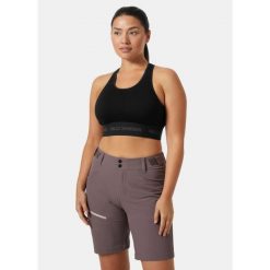 Damski biustonosz wełniany Helly Hansen Dura. Czarne bielizna sportowa Helly Hansen, m, bez wzorów, z wełny. Za 301.00 zł.