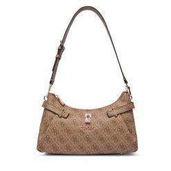 Torebka Guess. Brązowe torebki klasyczne Guess, z aplikacjami, bez dodatków. Za 589.99 zł.