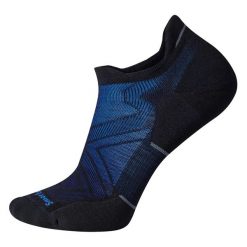 Smartwool - Skarpety do biegania do kostki strefowo amortyzowane. Czarne skarpety Smartwool, bez wzorów, z materiału. Za 148.00 zł.