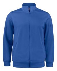 Clique Basic Active kardigan z suwakiem z 100% poliestru – royal blue. Niebieskie kardigany CLIQUE, s, bez wzorów. Za 199.99 zł.