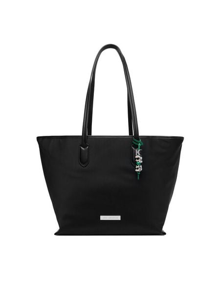KARL LAGERFELD Torebka B1W30012 Czarny. Czarne shopper KARL LAGERFELD, bez wzorów, ze skóry, bez dodatków. Za 999.99 zł.