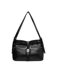 Gino Rossi Torebka CEO-AIDA-RX8858 Czarny. Czarne shopper Gino Rossi, bez wzorów, z materiału, bez dodatków. Za 399.99 zł.