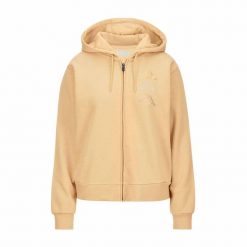 Bluza z kapturem Unisex Kappa Kaimi Beżowy. Brązowe bluzy Kappa, bez wzorów, z kapturem. W wyprzedaży za 184.15 zł.