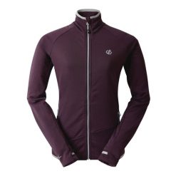 Bluza Damska Emerging Core Stretch Base Layer Top. Fioletowe bluzy sportowe Dare 2b, xl, bez wzorów, bez kaptura. Za 174.99 zł.
