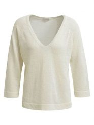 Milano Italy Bluzka w kolorze kremowym rozmiar: XL. Brązowe bluzki Milano Italy, xl, bez wzorów, bez kołnierzyka, bez ramiączek. Za 173.99 zł.