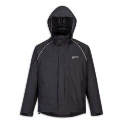 Płaszcz przeciwdeszczowy Lynx Dry & Go XXL czarny. Czarne płaszcze LYNX, xxl, bez wzorów, z materiału, z kapturem. Za 207.95 zł.