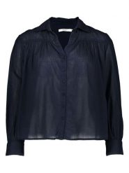 Pepe Jeans Koszula w kolorze granatowym rozmiar: M. Niebieskie koszule Pepe Jeans, m, bez wzorów, z bawełny, bez kołnierzyka, bez ramiączek. Za 92.42 zł.