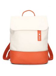 Zwei Plecak w kolorze kremowo-pomarańczowym - 28 x 35 x 11 cm rozmiar: onesize. Brązowe plecaki Zwei, bez wzorów, z materiału. Za 219.95 zł.