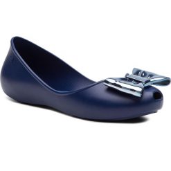 Baleriny ZAXY - Graceful Fem 82709 Granat/Navy 01380 DD285105. Niebieskie baleriny Zaxy, bez wzorów, z materiału, bez obcasa. W wyprzedaży za 119.00 zł.