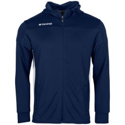 Bluza dresowa z kapturem i zamkiem błyskawicznym Stanno Pride. Niebieskie bluzy STANNO, xl, bez wzorów, z dresówki, z kapturem. Za 253.30 zł.