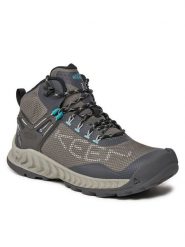 Keen Trekkingi Nxis Evo Mid Wp 1027197 Szary. Szare obuwie sportowe Keen, z materiału, trekkingowe. Za 749.99 zł.