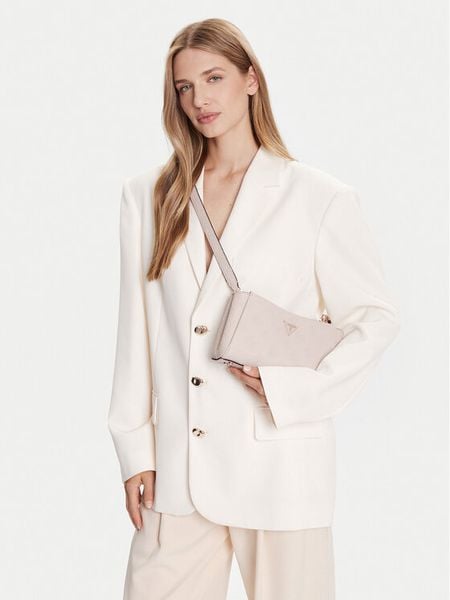 Guess Torebka Tisha HWPD77 64120 Beżowy. Brązowe torebki klasyczne Guess, z aplikacjami, ze skóry, bez dodatków. Za 319.99 zł.