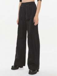 Pinko Spodnie materiałowe Pocoyo 102039 A0MF Czarny Relaxed Fit. Czarne spodnie materiałowe Pinko, xs, bez wzorów, z materiału. Za 629.99 zł.
