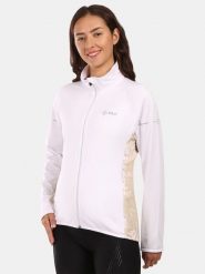 Kilpi Kurtka funkcyjna "Junie" w kolorze białym rozmiar: 44. Białe kurtki sportowe Kilpi, bez wzorów, z materiału, bez kaptura, outdoorowe. Za 217.99 zł.