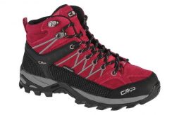 Buty trekkingowe damskie CMP Rigel Mid Wmn WP. Czarne trekkingi CMP, z materiału, trekkingowe. Za 599.99 zł.