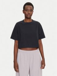 Under Armour T-Shirt Rival 1389721 Czarny Loose Fit. Czarne t-shirty Under Armour, l, bez wzorów, z syntetyku, bez kołnierzyka, bez ramiączek. Za 79.99 zł.