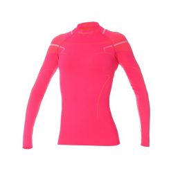 Termoaktywna damska bluza narciarska Brubeck Thermo. Czerwone bluzy Brubeck, xl, bez wzorów, z dzianiny, bez kaptura. Za 189.99 zł.