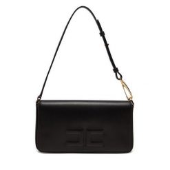 Torebka Elisabetta Franchi. Czarne torebki klasyczne Elisabetta Franchi, bez wzorów, bez dodatków. Za 2,119.00 zł.