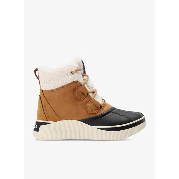 Buty zimowe damskie Sorel Out N About IV Chillz WP. Brązowe trekkingi Sorel, trekkingowe. Za 408.99 zł.