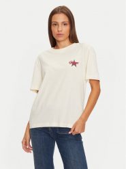 Guess T-Shirt W4BI55 K8HM0 Różowy Oversize. Czerwone t-shirty Guess, s, z aplikacjami, z bawełny, bez kołnierzyka, bez ramiączek. Za 109.99 zł.