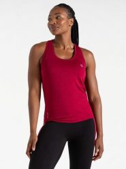 Dare 2b Top sportowy "Modernize II" w kolorze czerwonym rozmiar: 38. Czerwone koszulki sportowe Dare 2b, bez wzorów, z materiału, bez ramiączek, outdoorowe. Za 66.31 zł.