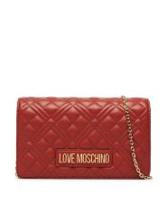 LOVE MOSCHINO Torebka JC4079PP0PLA0459 Czerwony. Czerwone torebki klasyczne Love Moschino, bez wzorów, bez dodatków. Za 639.99 zł.