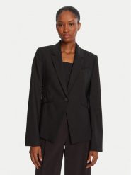 BOSS Marynarka Jia9 50546622 Czarny Slim Fit. Czarne marynarki i żakiety Boss, bez wzorów, z wełny. Za 1,799.00 zł.