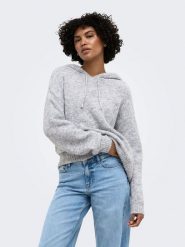 ONLY Sweter w kolorze szarym rozmiar: S. Szare swetry Only, s, bez wzorów, bez ramiączek. Za 115.95 zł.