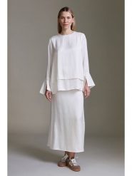 Cotton Candy Bluzka w kolorze białym rozmiar: L. Białe bluzki Cotton Candy, l, bez wzorów, bez kołnierzyka, bez ramiączek. Za 200.13 zł.