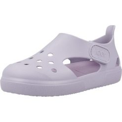 Sandały IGOR SURFI Fioletowy. Fioletowe sandały Igor, bez wzorów, z gumy, bez obcasa, bez zapięcia. Za 126.99 zł.