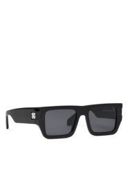 Off-White Okulary przeciwsłoneczne OERI149 Czarny. Czarne okulary przeciwsłoneczne OFF-WHITE, bez wzorów. Za 1,369.00 zł.